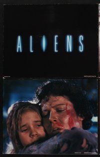 1f047 ALIENS 8 color 11x14 stills '86 James Cameron, Sigourney Weaver, Carrie Henn, Michael Biehn!