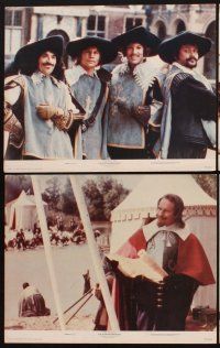 1f226 FOUR MUSKETEERS 8 color 11x14 stills '75 Raquel Welch, Oliver Reed, Chamberlain, Michael York