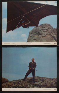 1f488 SKY RIDERS 8 color 11x14 stills '76 James Coburn, Susannah York, hang-gliding action!