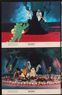 1f613 WIZARDS 8 color 11x14 stills '77 Ralph Bakshi directed animation, cool cartoon fantasy art!
