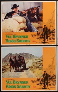 1f040 ADIOS SABATA 8 LCs '71 Yul Brynner aims to kill, and his gun does the rest!
