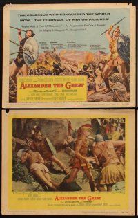 1f044 ALEXANDER THE GREAT 8 LCs '56 Richard Burton, Frederic March as Philip of Macedonia!