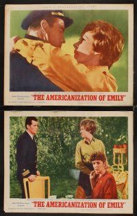 1f052 AMERICANIZATION OF EMILY 8 LCs '64 James Garner, Julie Andrews, James Coburn!