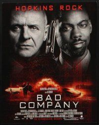 1f067 BAD COMPANY 8 LCs '02 Anthony Hopkins & Chris Rock, directed by Joel Schumacher!