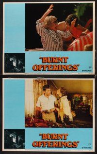 1f118 BURNT OFFERINGS 8 LCs '76 Oliver Reed, sexy Karen Black, Burgess Meredith!