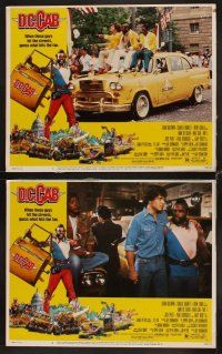 1f148 D.C. CAB 8 LCs '83 Mr. T stands next to his cab, Joel Schumacher directed!