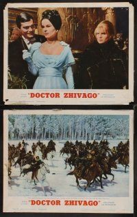 1f172 DOCTOR ZHIVAGO 8 LCs '65 Omar Sharif, Julie Christie, Geraldine Chaplin & Tom Courtenay!