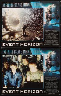 1f192 EVENT HORIZON 8 LCs '97 Laurence Fishburne, Sam Neill, Kathleen Quinlan, terror in space!