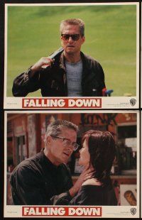 1f202 FALLING DOWN 8 LCs '92 directed by Joel Schumacher, Michael Douglas at war w/the world!