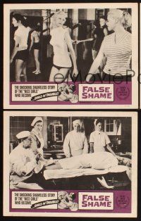 1f851 FALSE SHAME 3 LCs '58 the shocking shameless story of nice girls who become girls in trouble!