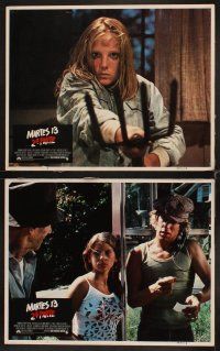 1f232 FRIDAY THE 13th PART II 8 Spanish/U.S. LCs '81 summer camp slasher horror, body count continues!