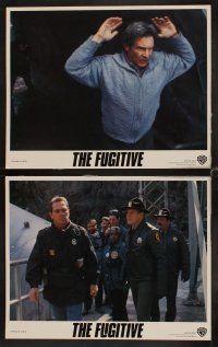 1f235 FUGITIVE 8 LCs '93 Harrison Ford is on the run from Tommy Lee Jones!