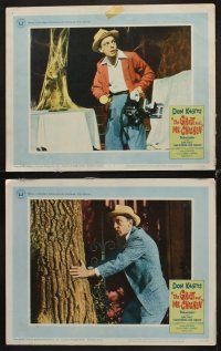 1f243 GHOST & MR. CHICKEN 8 LCs '66 wacky images of scared Don Knotts!