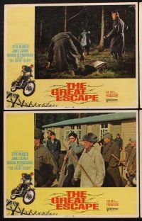 1f256 GREAT ESCAPE 8 LCs R70 Steve McQueen, Charles Bronson, John Sturges classic prison break!