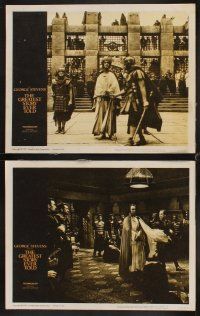 1f260 GREATEST STORY EVER TOLD 8 LCs '65 George Stevens, Max von Sydow as Jesus!