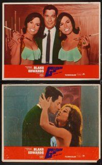 1f265 GUNN 8 LCs '67 directed by Blake Edwards, detective Craig Stevens, sexy babes!