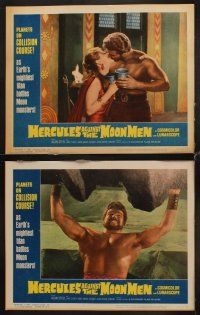 1f281 HERCULES AGAINST THE MOON MEN 8 LCs '65 Earth's mightiest man Sergio Ciani vs monsters!