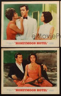1f855 HONEYMOON HOTEL 3 LCs '64 Robert Goulet, Nancy Kwan, a resort full of newlyweds!
