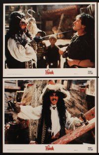 1f286 HOOK 8 LCs '91 Julia Roberts as Tinkerbell, pirate Dustin Hoffman & Robin Williams!
