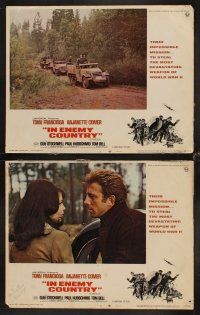 1f301 IN ENEMY COUNTRY 8 LCs '68 Tony Franciosa, Anjanette Comer, WWII action!