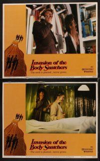 1f307 INVASION OF THE BODY SNATCHERS 8 LCs '78 Philip Kaufman classic remake of space invaders!
