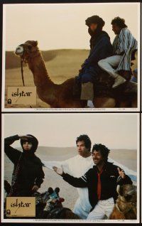 1f311 ISHTAR 8 LCs '87 wacky images of Warren Beatty & Dustin Hoffman in enormous desert!