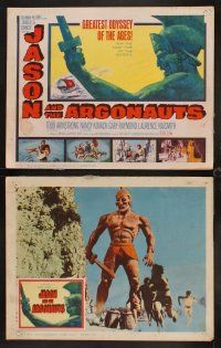 1f314 JASON & THE ARGONAUTS 8 LCs '63 great special effects scenes by Ray Harryhausen!