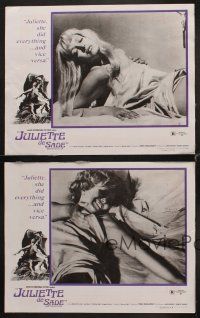1f784 JULIETTE DE SADE 4 LCs '69 Maria Pia Conte in title role, she did everything & vice-versa!