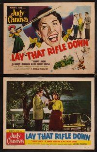 1f333 LAY THAT RIFLE DOWN 8 LCs '55 great images of wacky Judy Canova!