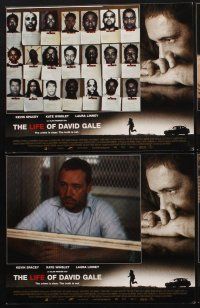 1f337 LIFE OF DAVID GALE 8 LCs '03 Kevin Spacey, Kate Winslet, Laura Linney, Gabriel Mann!