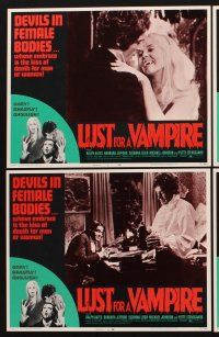 1f352 LUST FOR A VAMPIRE 8 LCs '71 wacky sexy devils in female bodies with the kiss of death!