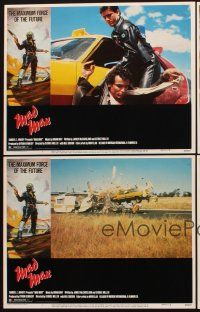 1f792 MAD MAX 4 LCs '80 wasteland cop Mel Gibson, George Miller Australian sci-fi classic!