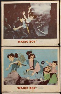 1f689 MAGIC BOY 6 LCs '60 Japanese animated ninja fantasy adventure, early anime!