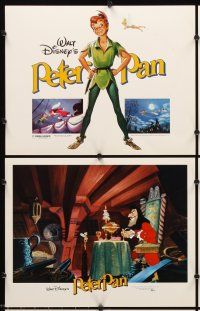 1f419 PETER PAN 8 LCs R82 Walt Disney animated cartoon fantasy classic, great images!