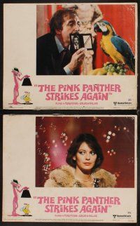 1f424 PINK PANTHER STRIKES AGAIN 8 LCs '76 Peter Sellers as Inspector Clouseau, Blake Edwards
