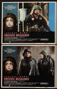 1f433 PRIVATE BENJAMIN 8 LCs '80 Eileen Brennan, Robert Webber, Goldie Hawn in the army!