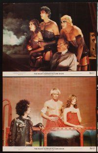 1f453 ROCKY HORROR PICTURE SHOW 8 color 11x14 stills '75 Tim Curry in drag, Sharman cult classic!