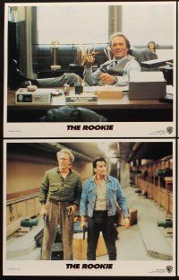 1f456 ROOKIE 8 LCs '90 Clint Eastwood directs & stars, Charlie Sheen, Raul Julia