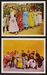 1f649 SEVEN BRIDES FOR SEVEN BROTHERS 7 LCs R60s Jane Powell & Howard Keel, classic MGM musical!