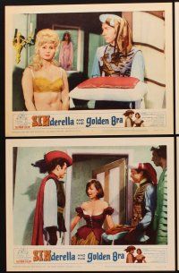 1f486 SINDERELLA & THE GOLDEN BRA 8 LCs '64 a version for those who think young and naughty!