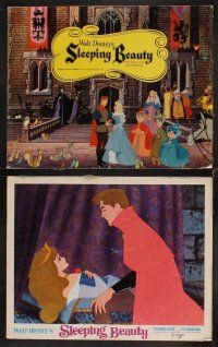 1f490 SLEEPING BEAUTY 8 LCs R70 Walt Disney cartoon fairy tale fantasy classic, different image!