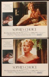 1f496 SOPHIE'S CHOICE 8 LCs '82 Alan J. Pakula directed, Meryl Streep, Kevin Kline, Peter MacNicol!
