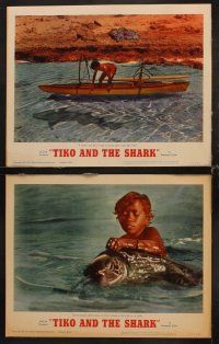 1f552 TIKO & THE SHARK 8 LCs '64 adventures of a young islander who tamed a man-killer!