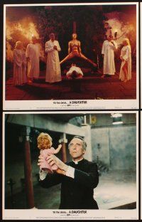 1f555 TO THE DEVIL A DAUGHTER 8 LCs '76 Richard Widmark, Christopher Lee, sexy nun Nastassja Kinski