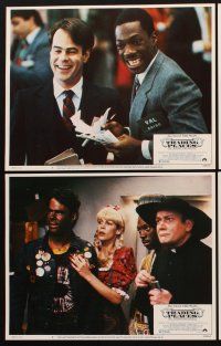 1f562 TRADING PLACES 8 LCs '83 Dan Aykroyd & Eddie Murphy are getting rich & getting even!
