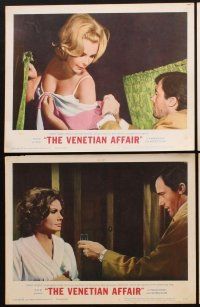 1f580 VENETIAN AFFAIR 8 LCs '67 spies Robert Vaughn & sexy Elke Sommer in Italy!