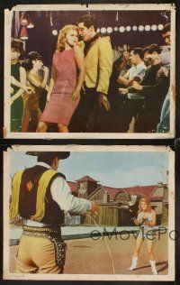 1f824 VIVA LAS VEGAS 4 int'l LCs '64 Elvis Presley dancing with sexy Ann-Margret!