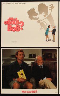 1f595 WHAT ABOUT BOB 8 LCs '91 Bill Murray, Richard Dreyfuss, Julie Hagerty, directed by Frank Oz!