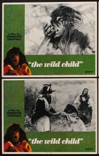 1f604 WILD CHILD 8 LCs '70 Francois Truffaut's classic L'Enfant Sauvage, Jean-Pierre Cargol!
