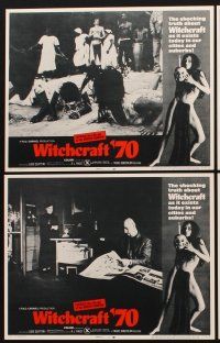 1f610 WITCHCRAFT '70 8 LCs '70 Italian horror, wild images of sexy rituals!